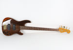 RARE 2001 Fender American Deluxe Zone Bass Walnut Exotic Wood +OHSC USA Premium Bass