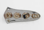 1973 Vintage Fender Jazz Bass CONTROL PLATE 1970s USA