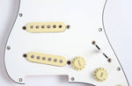 1989 Vintage Squier Fender Stratocaster ~Staggered Pole Pickups~ Loaded PICKGUARD Made in USA Strat 1980s