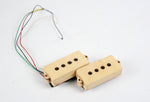 Vintage 1970's DiMarzio "Patent Applied For" PAF Precision P-Bass White/Cream Pickups USA 11.53K