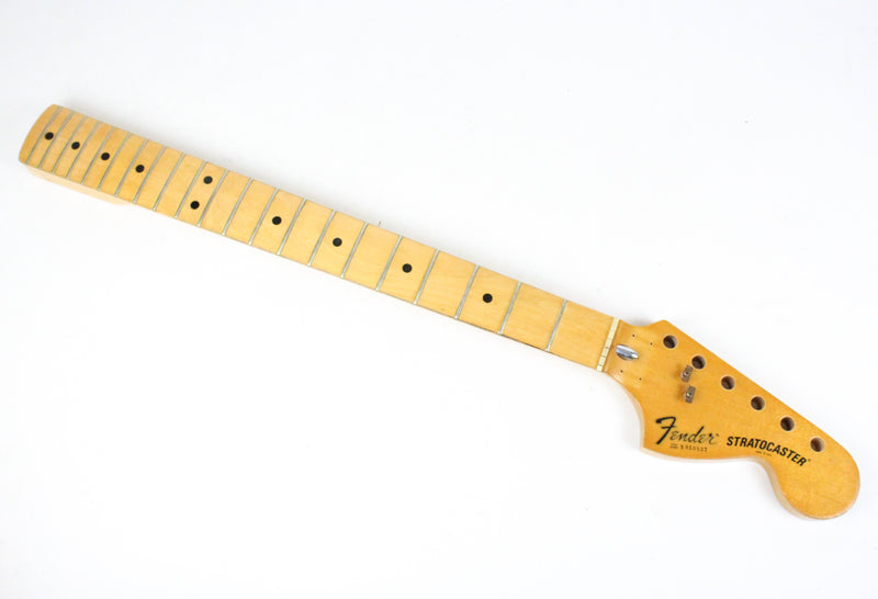 1979 Vintage Fender Stratocaster Maple 3-Bolt NECK ~Player Grade~ Checking USA Strat 1970s
