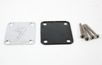 1977 Vintage Fender Precision Bass/Jazz/Telecaster Bass NECKPLATE USA 4-Bolt 1970s w/Original Screws and Gasket