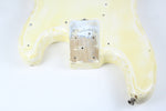 1976-1977 Vintage Fender Precision Bass Olympic White/Blonde ~Refin~ 4-Bolt BODY PBass 1970s USA