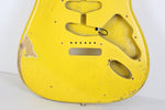Jason Davis Master Builder 1960's Stratocaster style BODY RELIC Canary Yellow