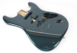 1974 Vintage Fender Stratocaster Hardtail Body ~Teal/Grean Refin~ CBS 1970s USA Strat