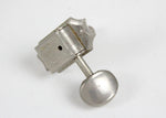 1960s Vintage Kluson Gibson Deluxe Double Line D169400 Metal Knob Tuner Bass Side ~NICKEL~ USA