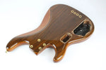RARE 2001 Fender American Deluxe Zone Bass Walnut Exotic Wood BODY USA Premium Bass