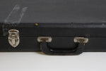 1972-1974 Vintage Fender Jazz Bass/Precision Bass/Telecaster Bass Hardshell CASE ~Black Tolex w/ Orange Interior~ 1972,1973,1974 1970s USA