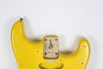 Jason Davis Master Builder 1960's Stratocaster style BODY RELIC Canary Yellow