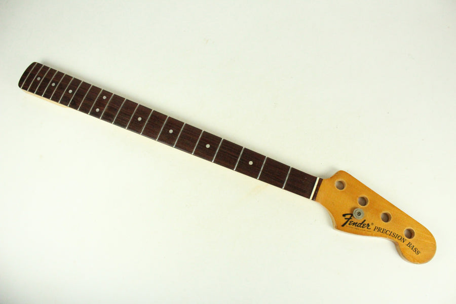 1971 Vintage Fender Precision Bass PBass Rosewood Fretboard 4-Bolt NECK USA 1970s Early-CBS