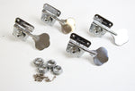 1976-1977 Vintage Fender Jazz/Telecaster/Precision Bass PBass Chrome ~Honest Patina~ TUNERS USA Tuning Pegs 1970s