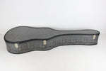 Vintage 1960s Parlor Guitar Case Silver and Black for Gibson LG/B-25 Martin 00-18
