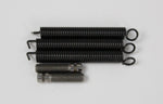 2002 Fender American Standard Stratocaster USA Chrome Guitar Bridge w/Original Bolts and Screws