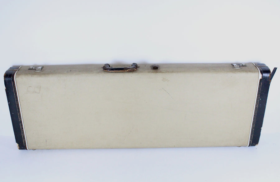 1959-1963 Fender Jazzmaster Jaguar Original Blonde Tolex Hardshell Case Pre-CBS USA 1960 1961 1962