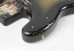 1977 Vintage Fender Precision Bass Lefty Sunburst Ash BODY Left-Handed 1970s USA PBass w/Original Bridge