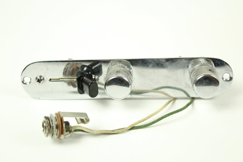 1966 Vintage Fender Telecaster Control Plate Assembly 3-Way Switch ~ALL ORIGINAL~ Tele USA 1960s Early-CBS