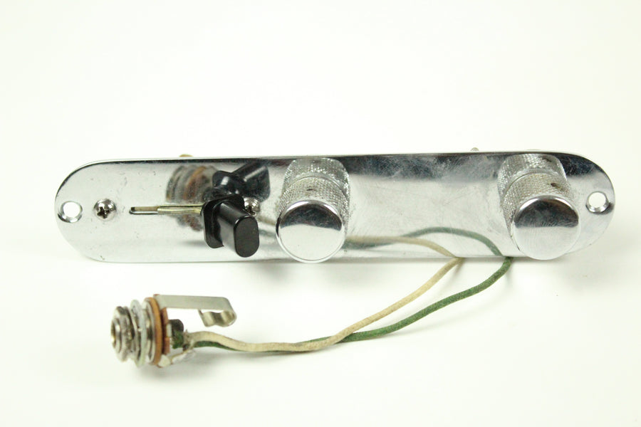 1966 Vintage Fender Telecaster Control Plate Assembly 3-Way Switch ~ALL ORIGINAL~ Tele USA 1960s Early-CBS
