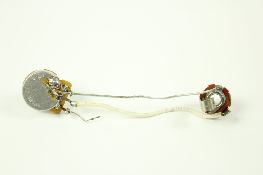 2000s Potentiometer 250K Pot w/Jack from 1976 Fender Precision Bass