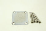 1966 Vintage Fender Jaguar NeckPlate Stratocaster/Telecaster/Mustang/Jazzmaster 4-Bolt Neck Plate USA 1960s Early-CBS