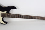 Early 2000's Silvertone Midnight Purple Indigo Jazz Bass J-Style Bass ~Rosewood Fretboard~