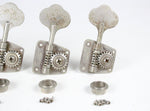 1968-1972 Vintage Fender Jazz/Telecaster/Precision Bass PBass ~NICKEL TUNERS~ Set 1969,1970,1971