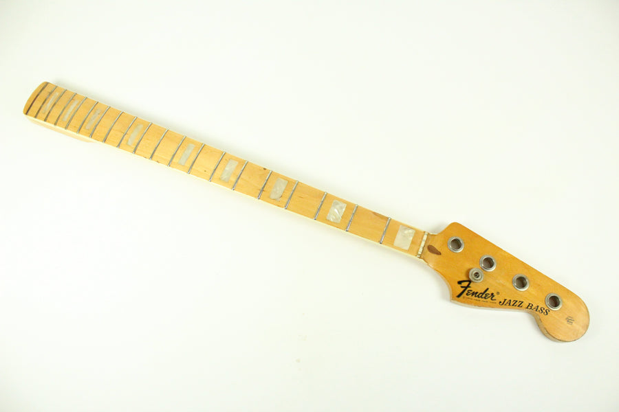1975 Vintage Fender Jazz Bass Maple 4-Bolt Neck USA 1970s