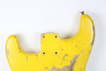 Jason Davis Master Builder 1960's Stratocaster style BODY RELIC Canary Yellow