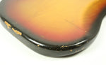 1969 Vintage Fender Precision Bass PBass Alder 4-Bolt Sunburst BODY USA 1960s Early-CBS ~COOL Design~