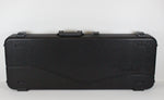 Fender Deluxe Molded Jazzmaster/Jaguar Guitar Case Black ~Gray Plush Interior~ MINT