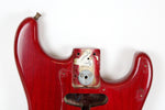 RARE 1979 Vintage Fender Stratocaster ~Killer RELIC~ Factory Wine Red Ash BODY Strat USA 1970s CBS Era