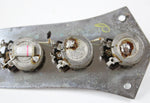 1970 Vintage Fender Jazz Bass Control Plate Stackpole Potentiometers Pots Cap 1960s-1970's USA Early-CBS
