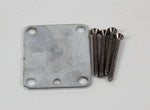 2002 Fender American Standard Stratocaster USA Chrome Corona Neck Plate w/Original Screws