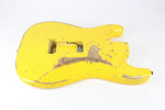 Jason Davis Master Builder 1960's Stratocaster style BODY RELIC Canary Yellow