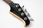 Early 2000's Silvertone Midnight Purple Indigo Jazz Bass J-Style Bass ~Rosewood Fretboard~