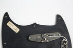 1977 Vintage Fender Mustang Loaded Pickguard Pickups Black USA w/Original Screws 1970s