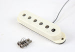 1980 Vintage Fender Stratocaster Gray-Bottom Flat-Pole NECK PICKUP 1979 Strat White Cover