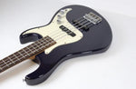 Early 2000's Silvertone Midnight Purple Indigo Jazz Bass J-Style Bass ~Rosewood Fretboard~