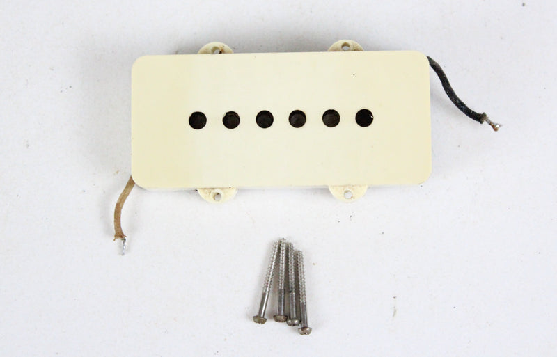 1963 Vintage Fender Jazzmaster Black Bottom Bridge PICKUP USA 1960s Pre-CBS L-Series