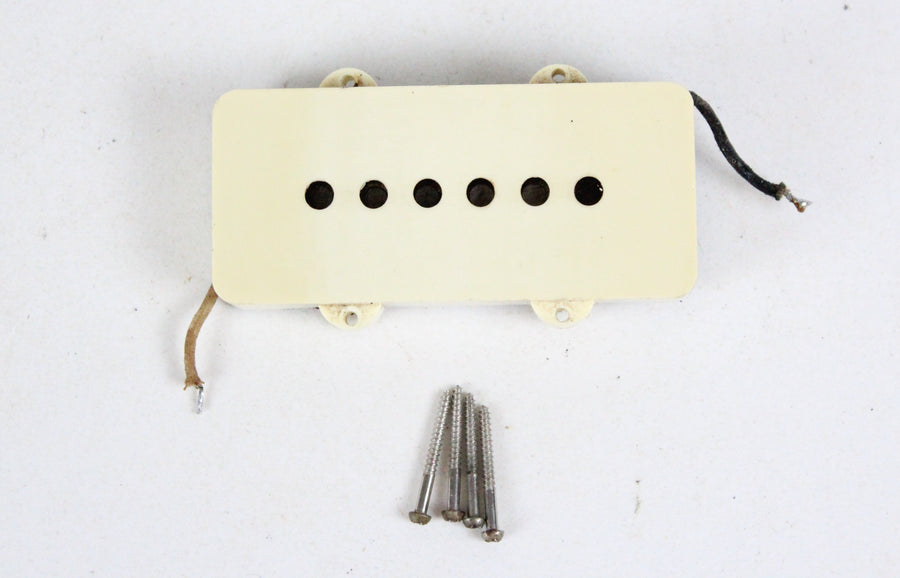 1963 Vintage Fender Jazzmaster Black Bottom Bridge PICKUP USA 1960s Pre-CBS L-Series