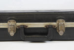 1978 Vintage Fender Stratocaster Molded Black Plastic Hardshell CASE CBS Era 1970s-1980s USA Strat