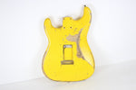 Jason Davis Master Builder 1960's Stratocaster style BODY RELIC Canary Yellow