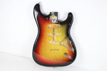 1978 Vintage Fender Stratocaster Sunburst 3-Bolt Hardtail BODY 4.9 lbs STRAT USA 1970s