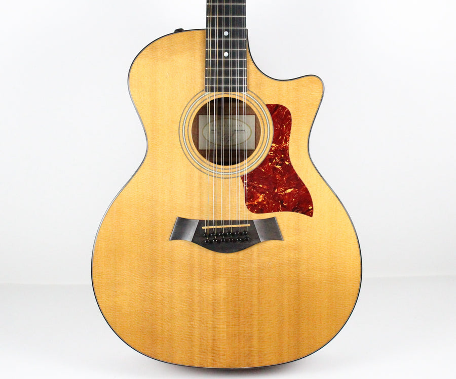 2004 Taylor 354ce 12-String Acoustic-Electric Guitar Ebony Fretboard D-Shape Neck USA