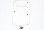 1987 Vintage Fender Stratocaster Plus Tremolo Back White Cover USA 1980s USA