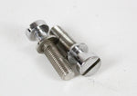 1986 Vintage Gibson USA Chrome Stopbar Tailpiece Original Les Paul Standard Heavy Zinc 1980s USA