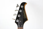 Early 2000's Silvertone Midnight Purple Indigo Jazz Bass J-Style Bass ~Rosewood Fretboard~