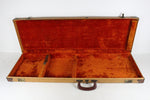 1950s Vintage Fender Mustang Musicmaster Bronco Duo-Sonic Hardshell Case Amber Tweed USA 1950s