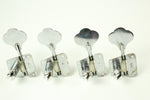 1970s Vintage Schaller Tuners Set for Fender Jazz Bass/Telecaster/Precision Bass ~CHROME~ W.Germany