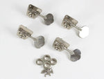 1950s-1960s Reissue Fender Jazz/Precision/Telecaster Bass Tuners NO LOGO Relic Set USA