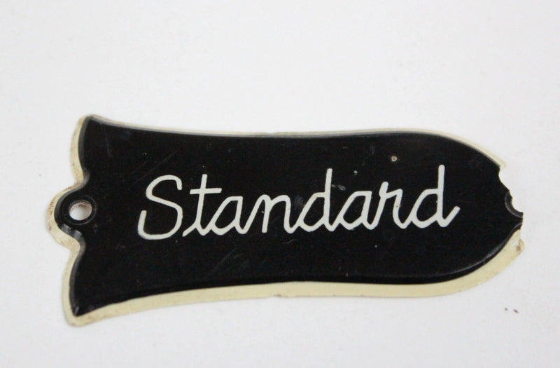 1974 Vintage 1970s Gibson Les Paul Standard Guitar Truss Rod Cover